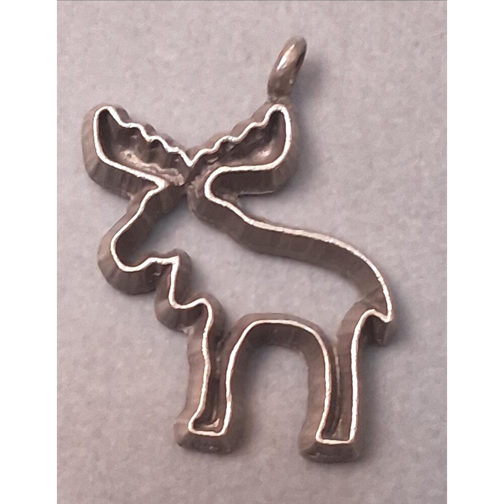 Vintage Ann Clark Moose Elk Pendant Cookie Cutter Style 1995